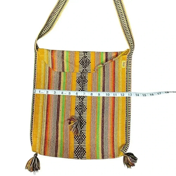 Women's Pinzon Side Crossbody Boho Bag Light Colors - Picture 9 of 10